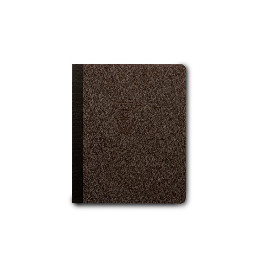 Coffee Based Notitieboek met gepersonaliseerde kaft