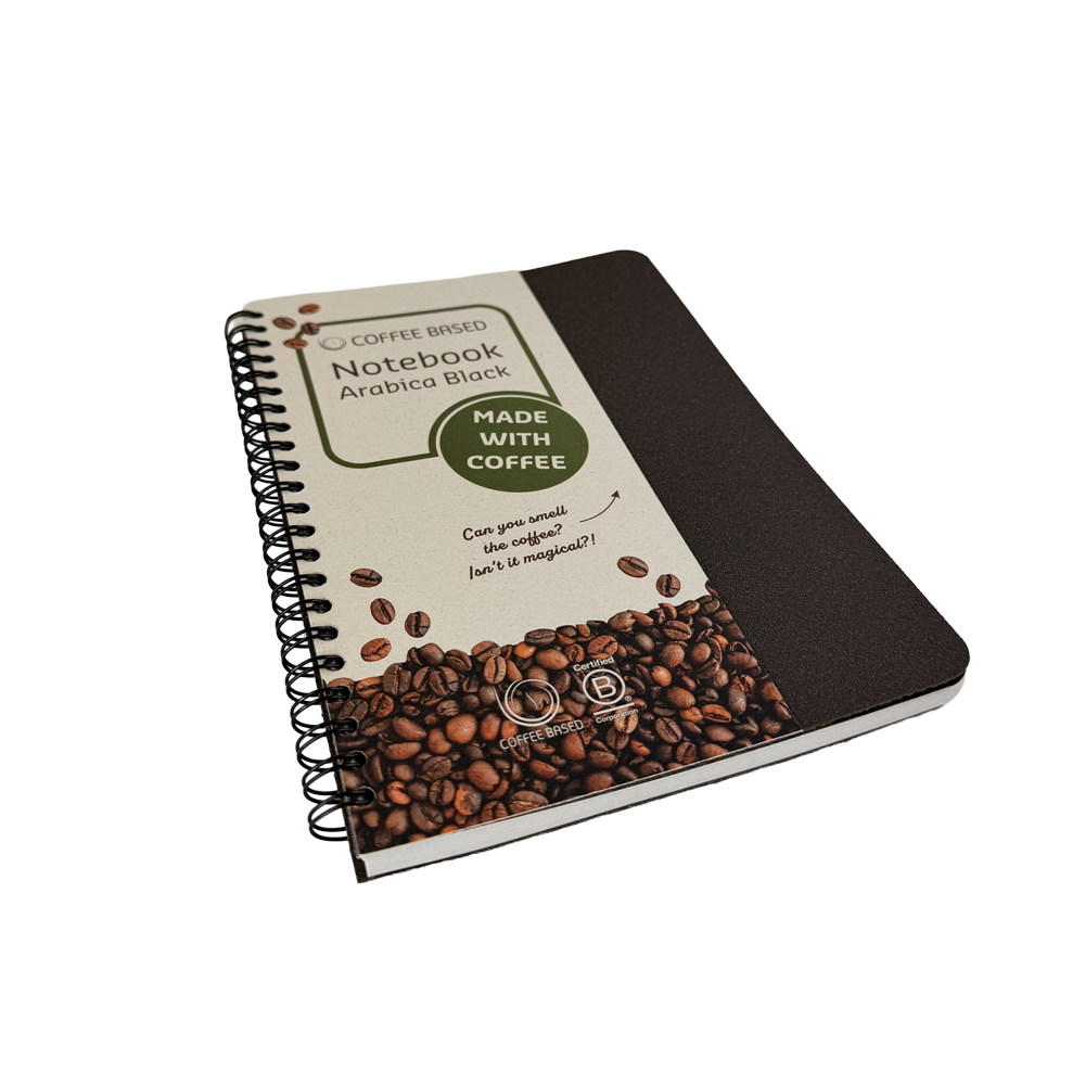 Notitieboek Arabica Black Ringband Softcover