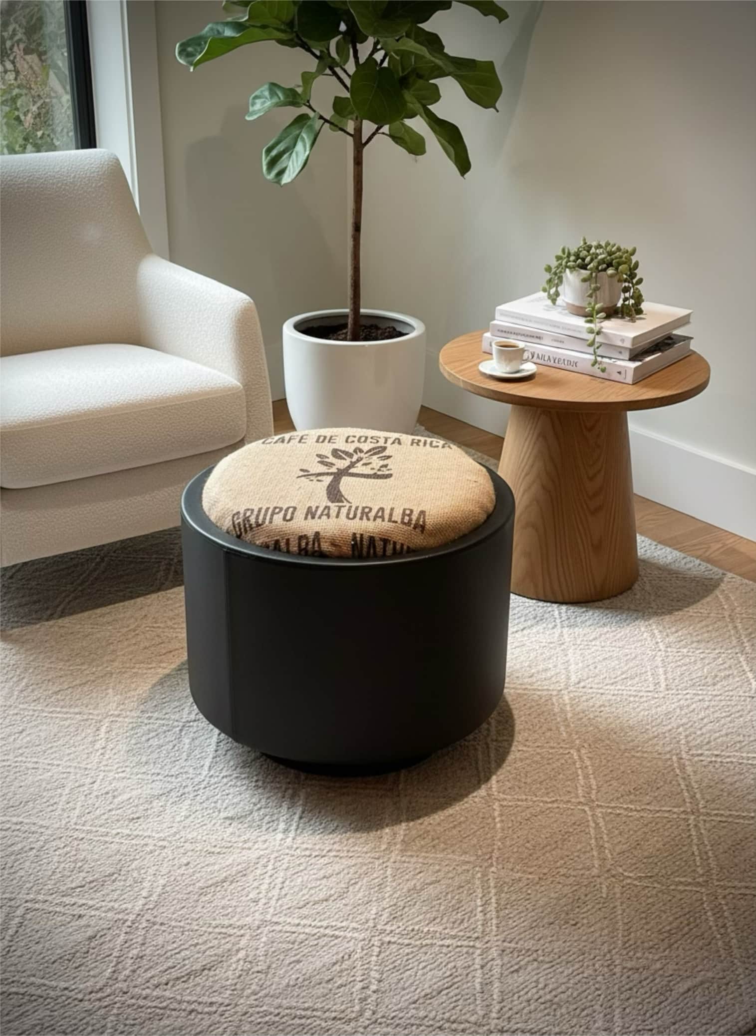 Coffee Pouf - Afbeelding 4